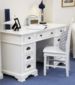 Kristina White Painted Dressing Table & Chair