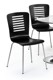 Kudos Black & Chrome Dining Chair