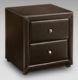 Marilyn 2 Drawer Bedside by Julian Bowen