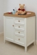 Teddington White Painted Baby Changing Chest
