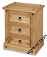 Porto 3 Drawer Bedside Chest