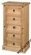 Porto 5 Drawer Narrow Chest