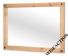 Porto Waxed Pine Mirror