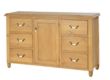 Provencal Six Drawer & One Door Sideboard