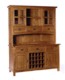 Riviera <FONT color=#ff0000>OAK</FONT> Buffet & Hutch