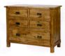 Riviera 5 Drawer Rustic Oak Chest