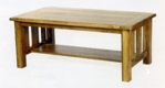 Riviera Rustic Oak Coffee Table