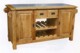 Large<FONT color=#ff0000>OAK & GRANITE</FONT> Bench