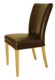 Pair of Torino Brown Faux Leather Chair