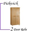Pickwick 2 Door<BR>Wardrobe