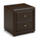 Vienna 2 Drawer Bedside by Julian Bowen