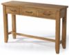 Wealden Oak Console Table with 3 Drawers