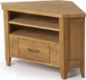 Wealden Oak Corner TV and Video/DVD Unit