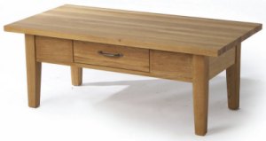 Wealden Oak Coffee Table with Drawer