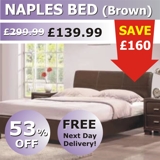 Naples BROWN Bed