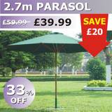 2.7m Parasol