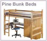 Solid Pine Bunk Beds